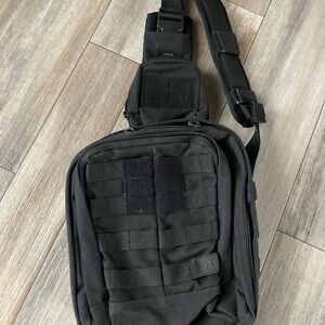 5.11 Tactical Sling Bag MOAB 6 Crossbody MilitaryBag 11L Black